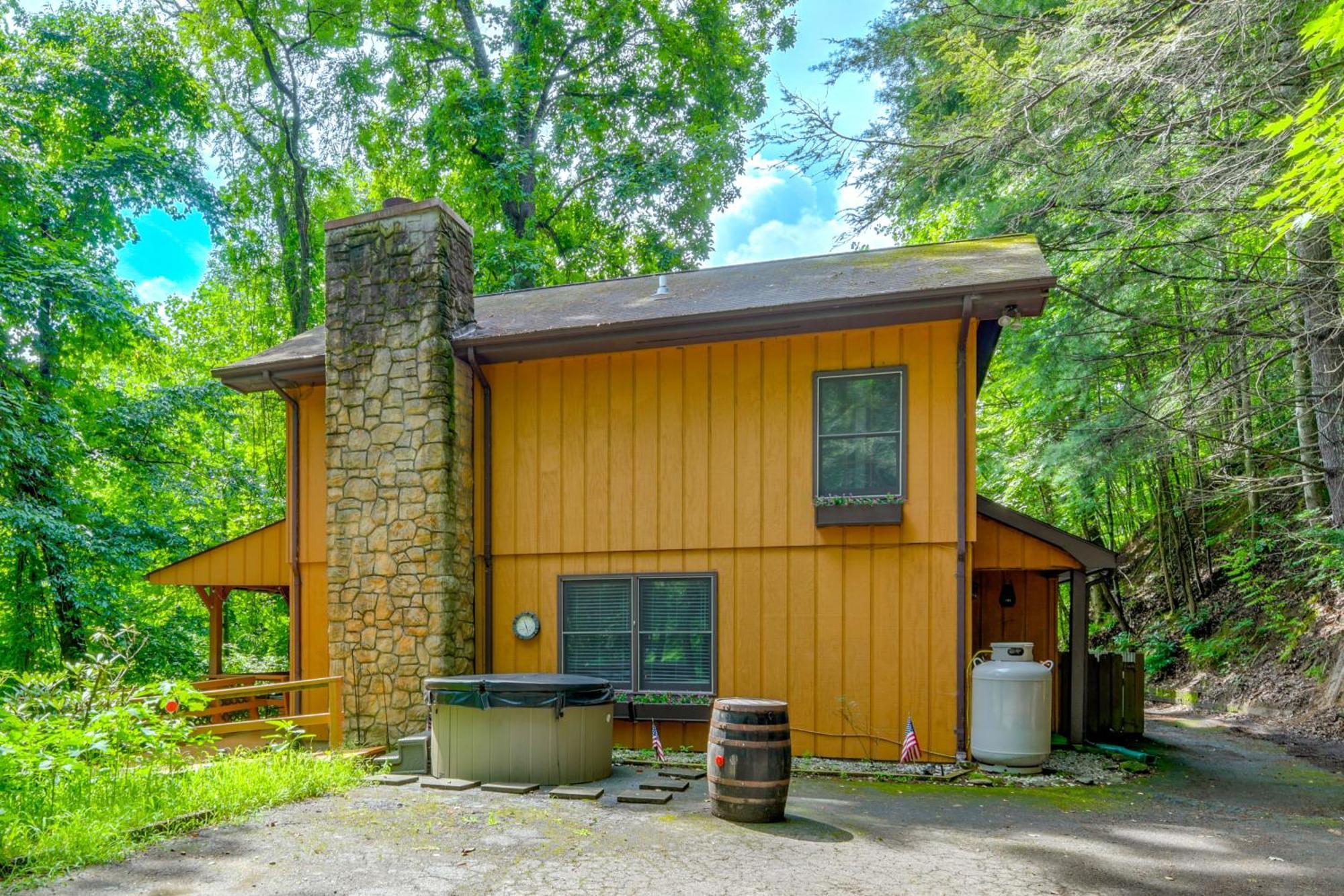 Maggie Valley Townhome In Smoky Mountain Foothills Экстерьер фото